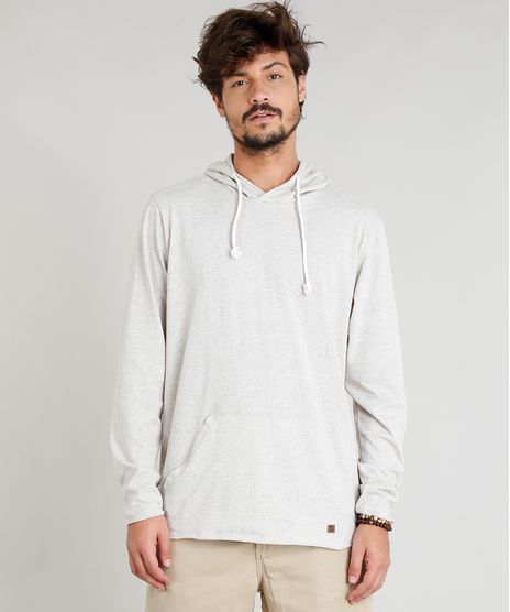 Camiseta-Masculina-Botone-com-Capuz-com-Bolso-Canguru-Manga-Longa-Bege-Claro-9384153-Bege_Claro_1