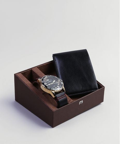 Kit-de-Relogio-Analogico-Mondaine-Masculino---Carteira---76710GPMVDH2K-Dourado-9401231-Dourado_1