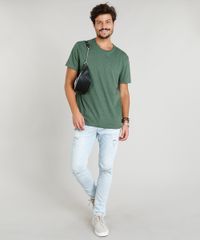 Camiseta-Masculina-Basica-Manga-Curta-Gola-Careca-Verde-Escuro-9278984-Verde_Escuro_3
