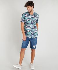 Bermuda-Jeans-Masculina-Reta-Destroyed-Azul-Escuro-9335140-Azul_Escuro_3