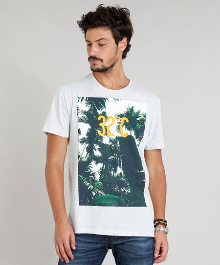Camiseta-Masculina--32°-C--Manga-Curta-Gola-Careca-Cinza-Mescla-Claro-9276250-Cinza_Mescla_Claro_1 Camiseta-Masculina--32°-C--Manga-Curta-Gola-Careca-Cinza-Mescla-Claro-9276250-Cinza_Mescla_Claro_1