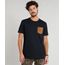 Camiseta-Masculina-com-Bolso-em-Suede-Manga-Curta-Gola-Careca-Preta-9295130-Preto_1