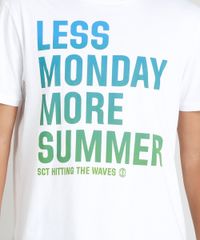 Camiseta-Masculina--Less-Monday-More-Summer--Manga-Curta-Gola-Careca-Branca-9276508-Branco_4