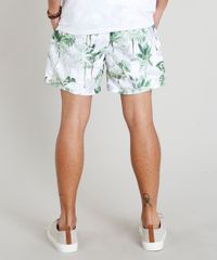 Short-Masculino-Estampado-de-Coqueiros-com-Bolsos-Branco-9265865-Branco_2