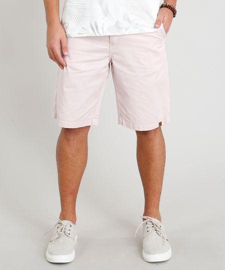 Bermuda-de-Sarja-Masculina-com-Cordao-Rose-9308432-Rose_1 Bermuda-de-Sarja-Masculina-com-Cordao-Rose-9308432-Rose_1