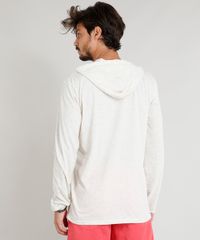 Camiseta-Masculina-em-Linho-com-Botoes-e-Capuz-Manga-Longa-Bege-Claro-9248983-Bege_Claro_2