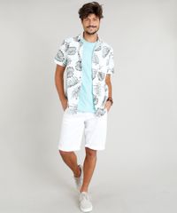 Camiseta-Masculina--Paradise--Manga-Curta-Gola-Careca-Verde-Agua-9349990-Verde_Agua_3