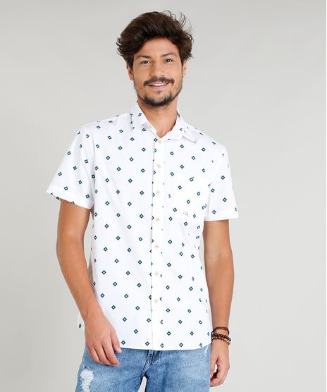 Camisa-Masculina-Estampada-Etnica-Manga-Curta-Gola-Esporte-Branca-8872865-Branco_1