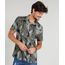 Camisa-Masculina-Estampada-Tropical-Manga-Curta-Gola-Esporte-Preta-9348255-Preto_1