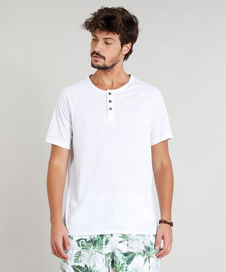 Camiseta-Masculina-Botone-com-Linho-Manga-Curta-Raglan-Gola-Careca-Branca-9249171-Branco_1 Camiseta-Masculina-Botone-com-Linho-Manga-Curta-Raglan-Gola-Careca-Branca-9249171-Branco_1