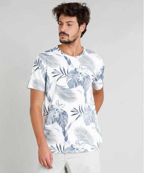 Camiseta-Masculina-Estampada-Tropical-Manga-Curta-Gola-Careca-Off-White-9331533-Off_White_1