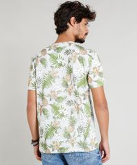 Camiseta-Masculina-Estampada-Tropical-Manga-Curta-Gola-Careca-Cinza-Mescla-9295131-Cinza_Mescla_2