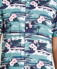 Camisa-Masculina-Estampada-Tropical-Manga-Curta-Gola-Esporte-Azul-Escuro-9349996-Azul_Escuro_4