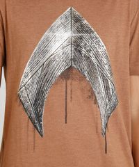 Camiseta-Masculina-Aquaman-Manga-Curta-Gola-Careca-Marrom-9277731-Marrom_4