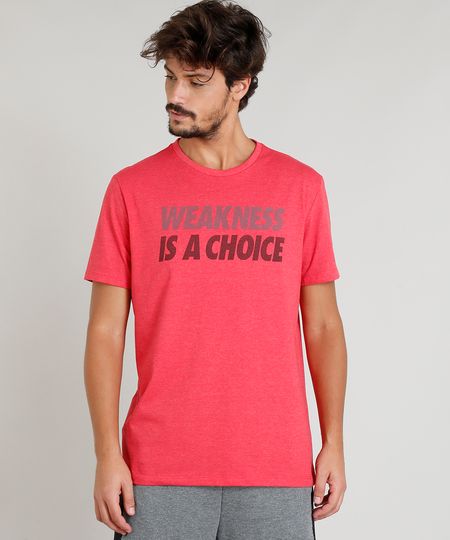 Camiseta-Masculina-Esportiva-Ace--Weakness-is-a-Choice--Manga-Curta-Gola-Careca-Vermelha-9303962-Vermelho_1 Camiseta-Masculina-Esportiva-Ace--Weakness-is-a-Choice--Manga-Curta-Gola-Careca-Vermelha-9303962-Vermelho_1