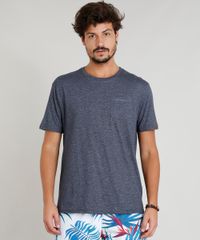 Camiseta-Masculina-Mescla-com-Bolso-Manga-Curta-Gola-Careca-Azul-Marinho-9313578-Azul_Marinho_1