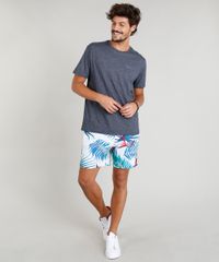 Camiseta-Masculina-Mescla-com-Bolso-Manga-Curta-Gola-Careca-Azul-Marinho-9313578-Azul_Marinho_3