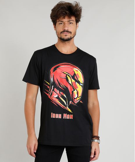 Camiseta-Masculina-Homem-de-Ferro-Manga-Curta-Gola-Careca-Preta-9277751-Preto_1
