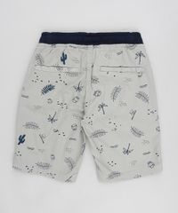 Bermuda-Infantil-Estampada-de-Pirata-com-Bolsos-Cinza-9315391-Cinza_2