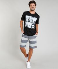 Camiseta-Masculina--Relax--Manga-Curta-Gola-Careca-Preta-9276510-Preto_3