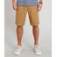 Bermuda-Masculina-Reta-com-Cinto-de-Lona-Caramelo-9314517-Caramelo_1