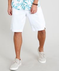 Bermuda-de-Sarja-Masculina-com-Cordao-Branca-9308433-Branco_1