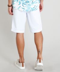 Bermuda-de-Sarja-Masculina-com-Cordao-Branca-9308433-Branco_2