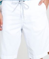 Bermuda-de-Sarja-Masculina-com-Cordao-Branca-9308433-Branco_4