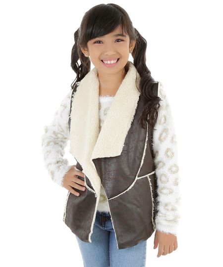 Colete-Barbie-Marrom-8187020-Marrom_1 Colete-Barbie-Marrom-8187020-Marrom_1