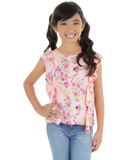 Blusa-Floral-Barbie-Rosa-8193721-Rosa_1 Blusa-Floral-Barbie-Rosa-8193721-Rosa_1