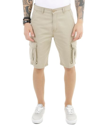 Bermuda-Cargo-Kaki-8319154-Kaki_1 Bermuda-Cargo-Kaki-8319154-Kaki_1