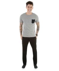 Camiseta-Flame-com-Bolso-Cinza-Mescla-8331431-Cinza_Mescla_3