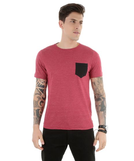 Camiseta-Flame-com-Bolso-Vinho-8331431-Vinho_1