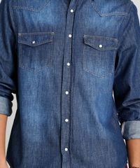 Camisa-Jeans-Masculina-com-Recortes-Manga-Longa-Gola-Esporte-Azul-Escuro-9308414-Azul_Escuro_4