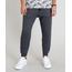 Calca-Masculina-em-Moletom-Jogger-com-Ziper-no-Bolso-Cinza-Mescla-Escuro-9370641-Cinza_Mescla_Escuro_1