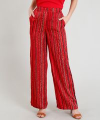 Calca-Pantalona-Feminina-Estampada-Abstrata-Vermelha-9275646-Vermelho_1