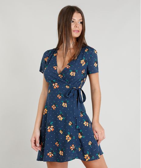 Vestido-Feminino-Envelope-Estampado-Floral-Decote-V-Azul-Escuro-9266298-Azul_Escuro_1
