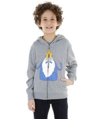 Blusao-em-Moletom-Hora-de-Aventura-Cinza-Mescla-8192429-Cinza_Mescla_1