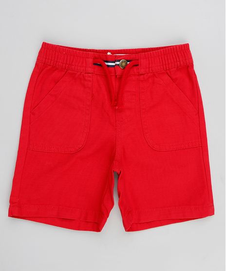 Bermuda-Infantil-com-Cordao-Vermelho-9236831-Vermelho_1