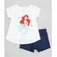 Conjunto-Infantil-Pequena-Sereia-Ariel-de-Blusa-Manga-Curta-Branca---Short-em-Moletom-Azul-Marinho-9370443-Azul_Marinho_1