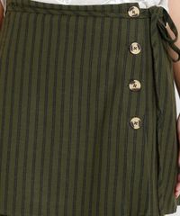 Saia-Feminina-Listrada-Envelope-com-Botoes-Verde-Militar-9256657-Verde_Militar_4