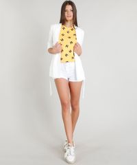 Blusa-Feminina-Estampada-Cachorros-Manga-Curta-Decote-Redondo-Mostarda-9236433-Mostarda_3