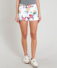 Short-Feminino-Boy-Estampado-Flora-com-Barra-Desfiada-Branco-9365627-Branco_1