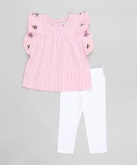 Conjunto-Infantil-de-Regata-Estampada-Xadrez-com-Babados-Rosa---Calca-Legging-Branca-9274220-Branco_1