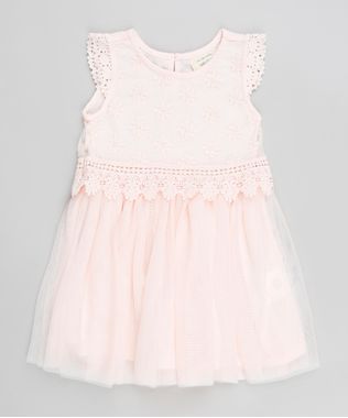 Vestido-Infantil-em-Tule-com-Renda-Sem-Manga--Rose-9200172-Rose_1