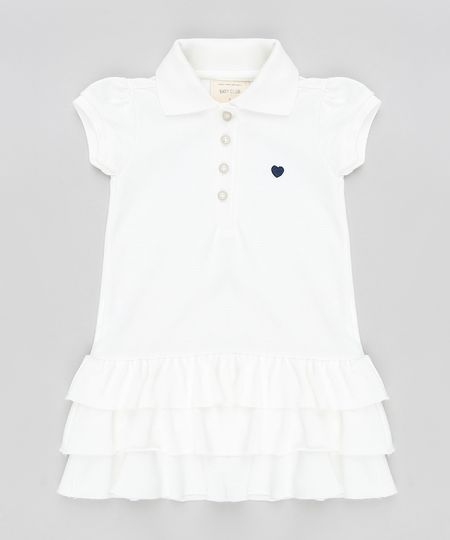 Vestido-Polo-Infantil-com-Babados-em-Piquet-Manga-Curta-Off-White-9259827-Off_White_1 Vestido-Polo-Infantil-com-Babados-em-Piquet-Manga-Curta-Off-White-9259827-Off_White_1