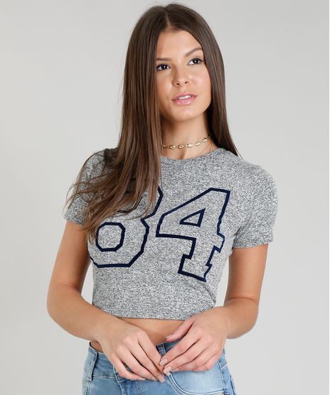 Blusa-Feminina-Cropped--84--Manga-Curta-Decote-Redondo-Cinza-Mescla-9339602-Cinza_Mescla_1