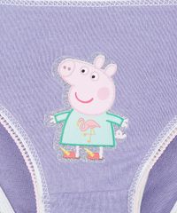 Kit-de-3-Calcinhas-Infantis-Peppa-Pig-Multicor-9352606-Multicor_4