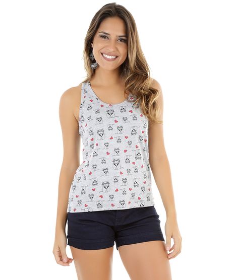 Regata-Estampada-de-Gatos-Cinza-Mescla-8333364-Cinza_Mescla_1