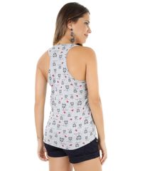 Regata-Estampada-de-Gatos-Cinza-Mescla-8333364-Cinza_Mescla_2